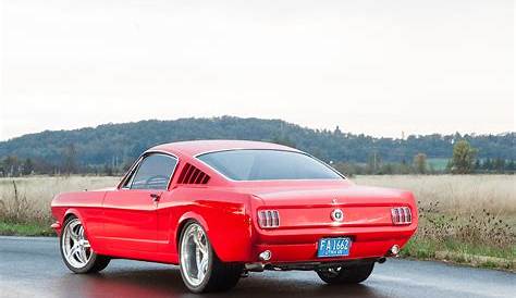 Screaming Red 1965 Ford Mustang Fastback - Hot Rod Network