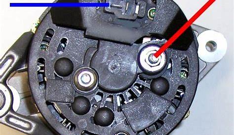 Bosch Alternator Wiring Diagram - Internal Alternator Regulator Wiring
