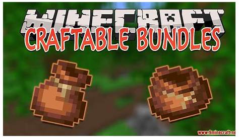 how to make a bundle in minecraft