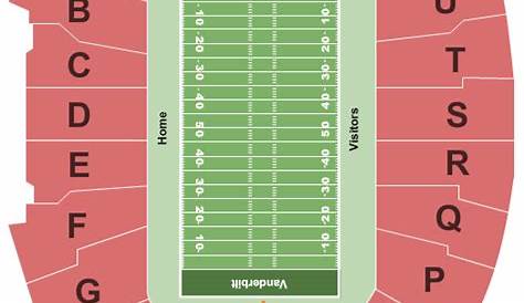vanderbilt stadium virtual seating chart