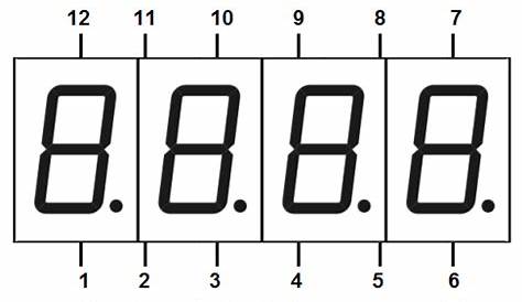 How to Control a 4-digit 7-segment LED Display with a Max7219 chip