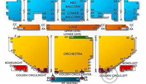 hanover theatre seating chart