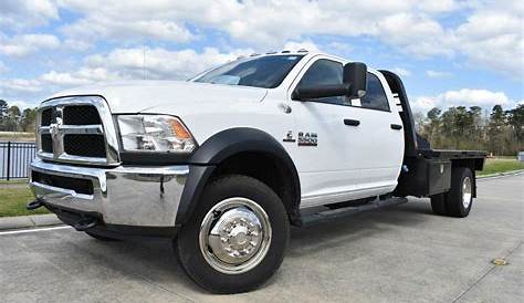 2018 Ram 5500 Chassis Cab Tradesman 62408 Miles White Pickup Truck 6