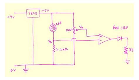 ldr circuit diagram 220v