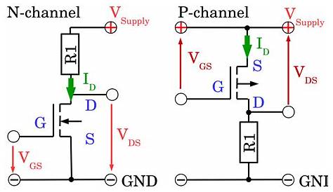 n channel mosfet switch circuit diagram