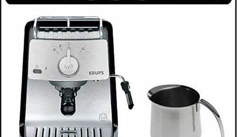 Krups XP4030 Pump Espresso Machine with Frothing Pitcher : Amazon.co.uk
