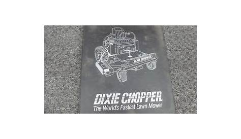 2004-2005 Dixie Chopper Zero Turn Mower Parts Catalog & Service Repair