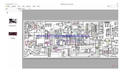 Caterpillar 950F Series II & 960F Wheel Loader Electrical Schematics