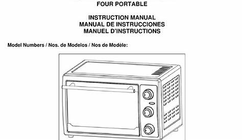 avanti oven technical manual