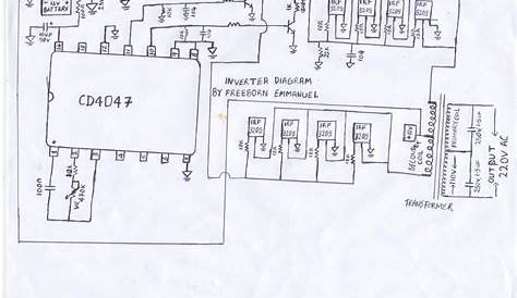 500w Inverter Circuit Diagram Using Mosfet | Home Wiring Diagram