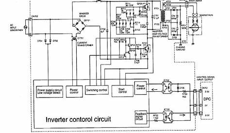 microwave oven circuit diagram
