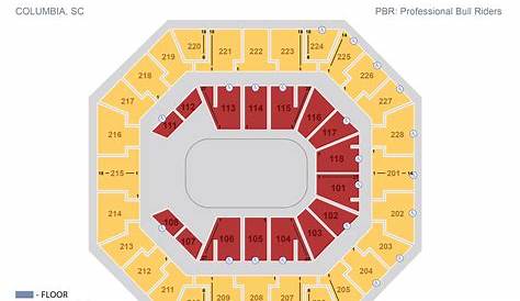 Seating Charts | Colonial Life Arena