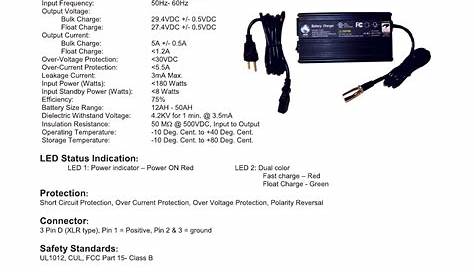 battery charger owner's manual