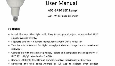 sengled c01 br30 user manual