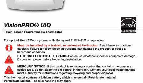 Honeywell Thermostat Th9421c1004 Battery Replacement | Maintenance Items