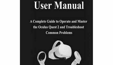 oculus quest 2 manual pdf