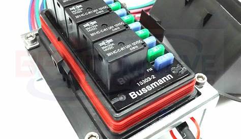 automotive relay and fuse box