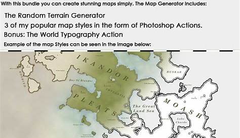 The Map Generator For Photoshop by WorldBuilding on DeviantArt