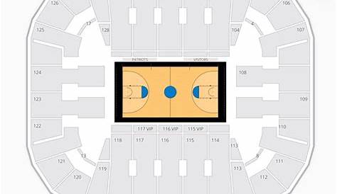 EagleBank Arena Seating Chart | Seating Charts & Tickets