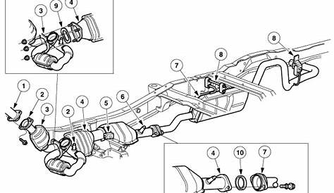 2001 Ford Ranger Complete Exhaust System Kit