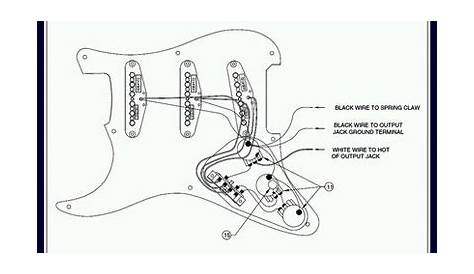 fender stratocaster circuit diagram