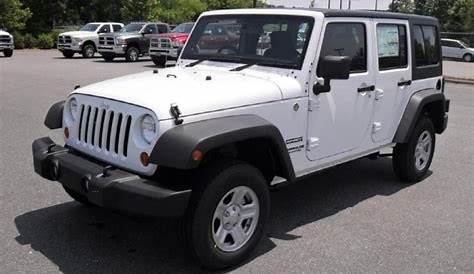 white jeep wrangler soft top for sale