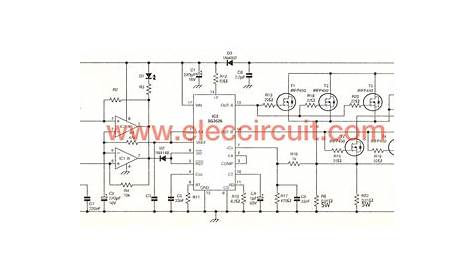 inverter circuit diagram 12v 500w