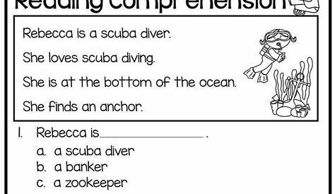 reading a recipe worksheets