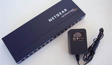 FS116 Netgear 16-Port 10/100 Fast Ethernet Switch