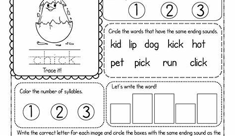 Kindergarten Vocabulary Words - Kindergarten