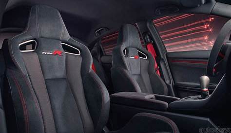 2020 honda civic type r interior