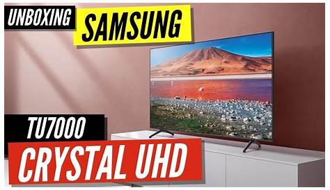 Samsung TU7000 Series Unboxing & Setup - YouTube
