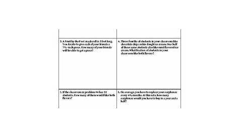 Word Problems for Multiplying & Dividing Fractions Worksheet by Maya Khalil