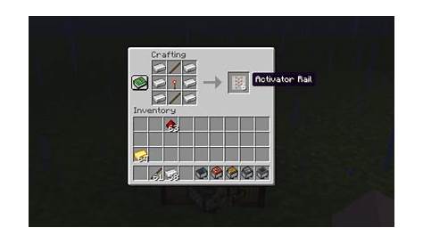 how to use activator rails in minecraft