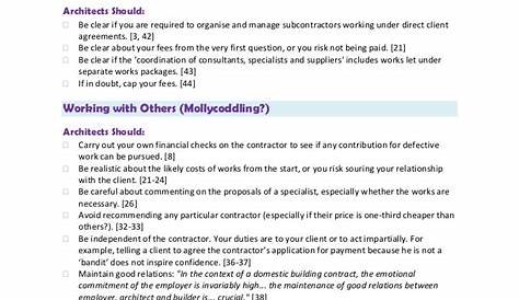 architectural schematic design checklist