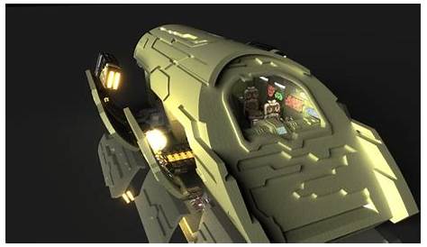 Stargate atlantis puddle jumper 3D model - TurboSquid 1273027