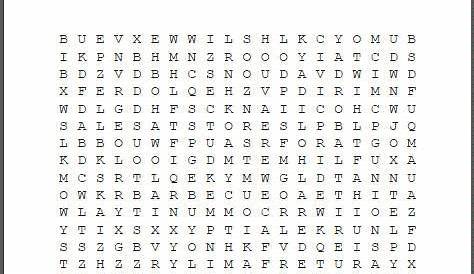 Labor Day Word Search Puzzle | Student Handouts