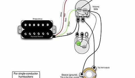 bass humbucker wiring diagram