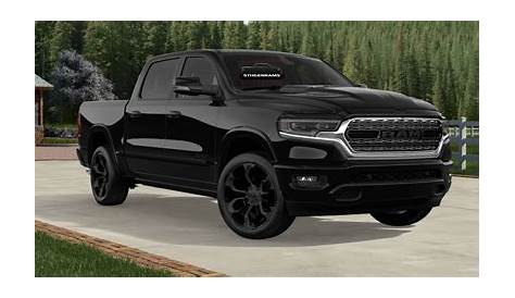 2020 Ram 1500 Limited To Get Optional Black Appearance Package