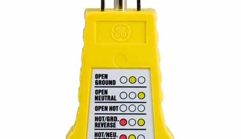 Power Gear 3-Wire Receptacle Tester 50542 - The Home Depot