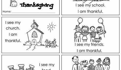 10 Best Printable Thanksgiving Books For Kindergarten PDF for Free at