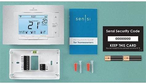 Emerson Sensi White Smart Wi-Fi Thermostat ST55C | RONA