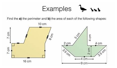 perimeter of composite figures worksheets