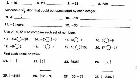 ged math worksheets