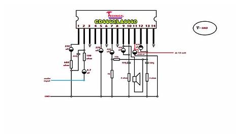 4440 Double Ic Amplifier Circuit Diagram / 4440 Wiring Diagram Hurst
