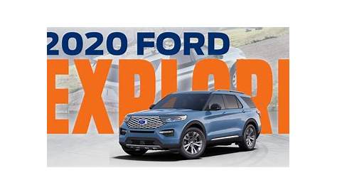 New 2020 Ford Explorer for Sale near Me | San Antonio Ford Dealer
