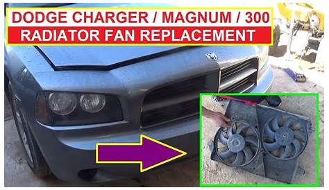 How to Remove and Replace the Radiator Fan on Dodge Charger Dodge