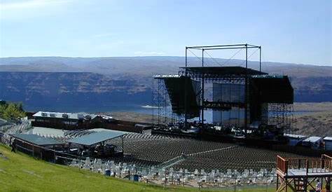 Gorge Amphitheatre, Quincy WA - Seating Chart View