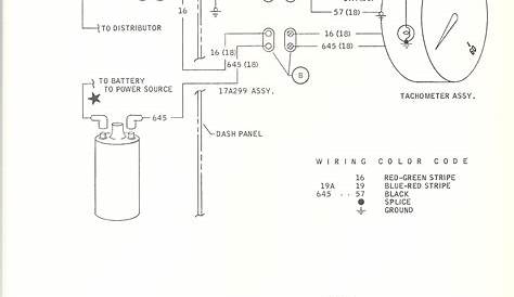 aftermarket tach wiring diagram
