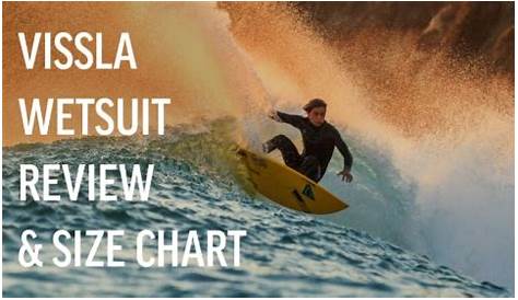vissla wetsuit size chart